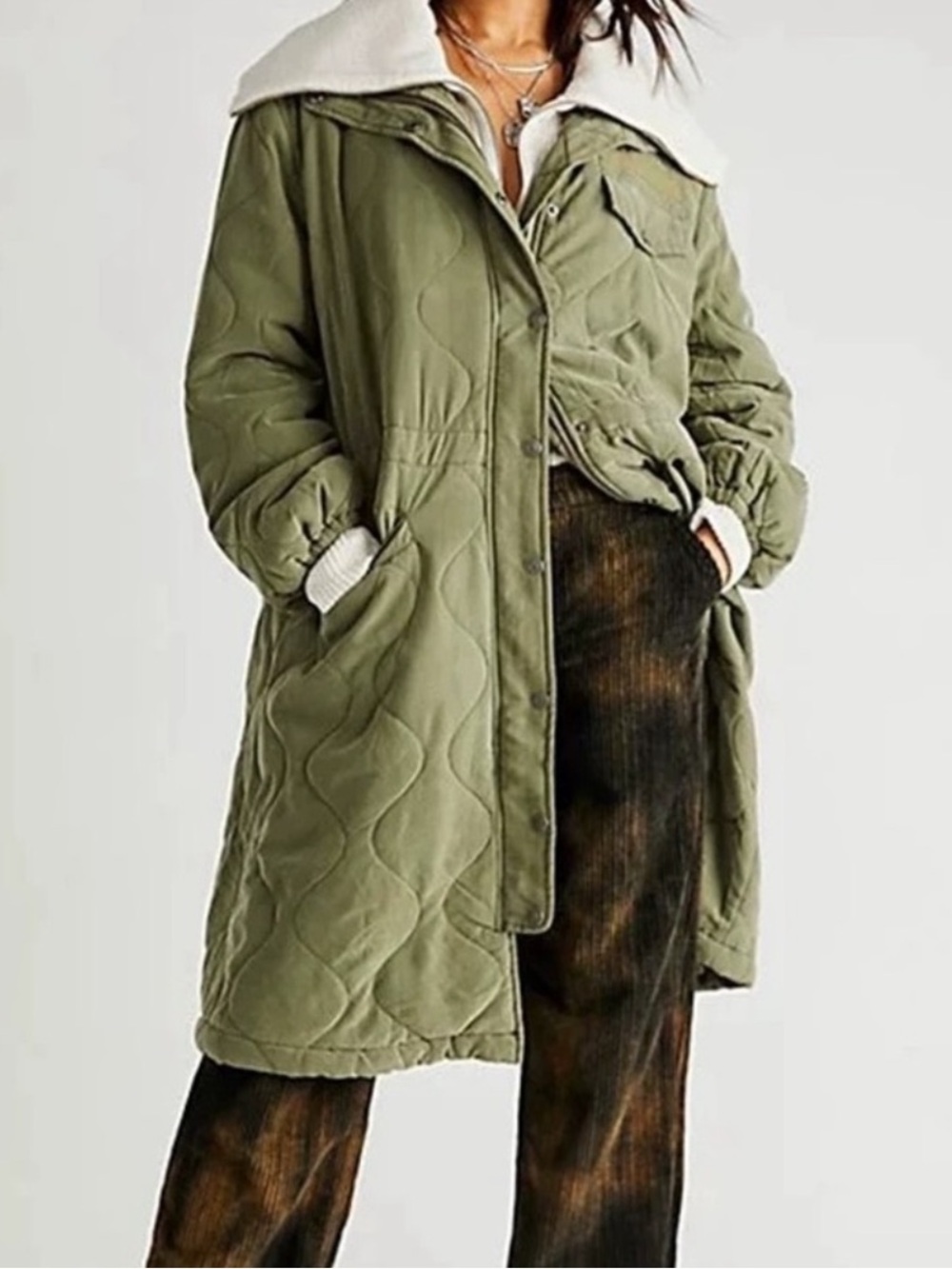 FREE PEOPLE We the free Be Me Padded Parka Jacket